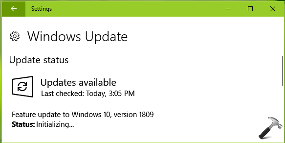 Windows 10 V1809 (October 2018 Update) Available Now